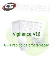 Guia rápido de programação - CS Eletrônica