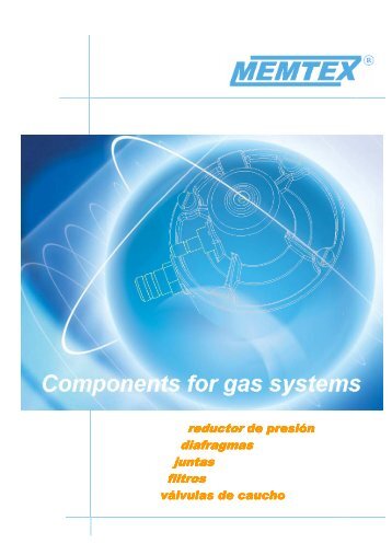 diafragmas juntas filtros - Memtex Ltd.