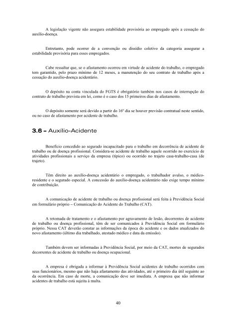 Direito previdenciário ead diagramado - Universidade Castelo Branco