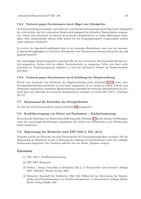 Anwenderdokumentation FUND - Riedel SfB GmbH