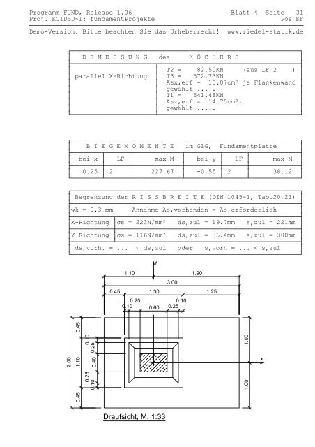 Anwenderdokumentation FUND - Riedel SfB GmbH