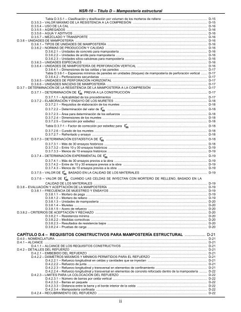 NSR-10 – Título D – Mampostería estructural - Ing Davir Bonilla