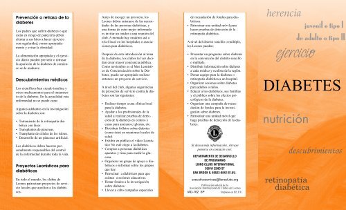 centro de investigación de diabetes juvenil