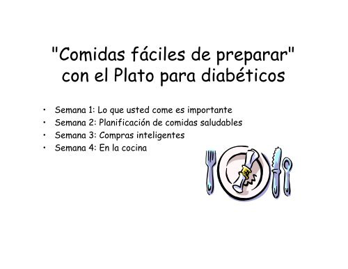 con el Plato para diabéticos - Public Health