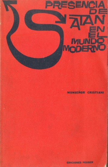 Presencia de satanas en el mundo moderno - Jesus Te busca