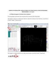 EJEMPLO DE MODELACIÓN Y ANÁLISIS SÍSMICO DE ... - PAD