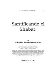 Santificando el Shabat. - Israel 613