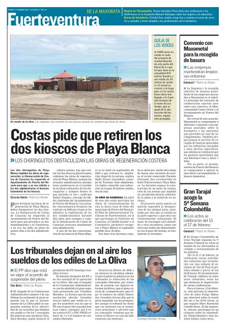 RESUMEN DE PRENSA - Audiencia de Cuentas de Canarias