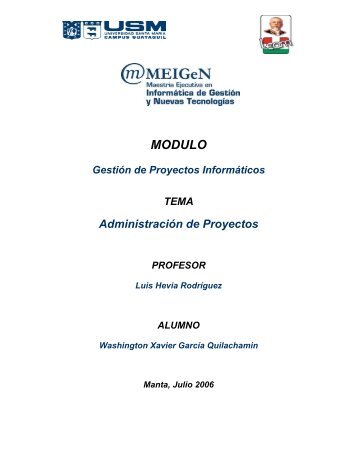 MODULO - Departamento de Informática