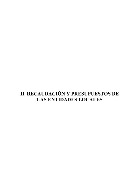 recaudación y estadísticas del sistema tributario español. 2000 - 2010