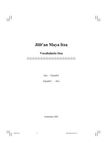 Jiilt'an Maya Itza