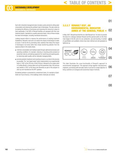 2007 Interactive Registration Document - Renault