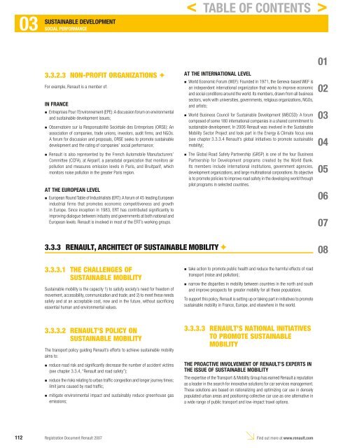 2007 Interactive Registration Document - Renault