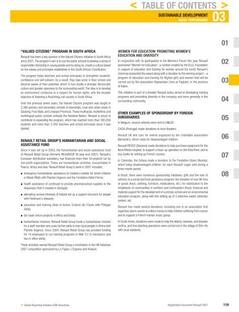 2007 Interactive Registration Document - Renault