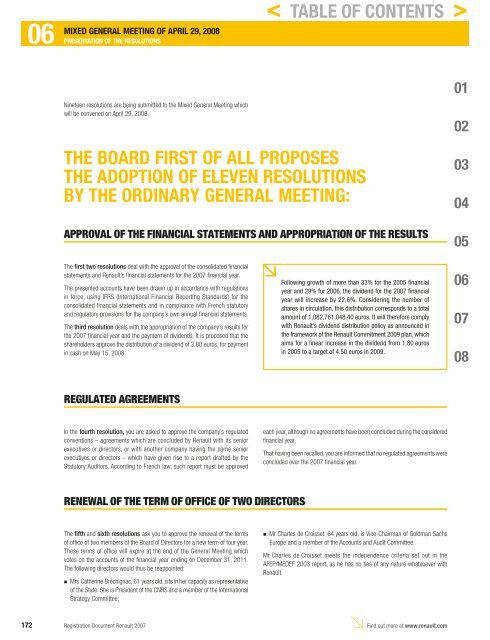 2007 Interactive Registration Document - Renault