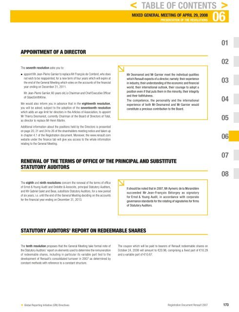 2007 Interactive Registration Document - Renault