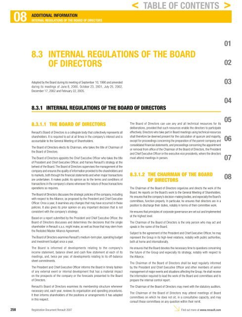 2007 Interactive Registration Document - Renault