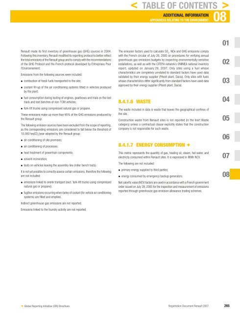 2007 Interactive Registration Document - Renault