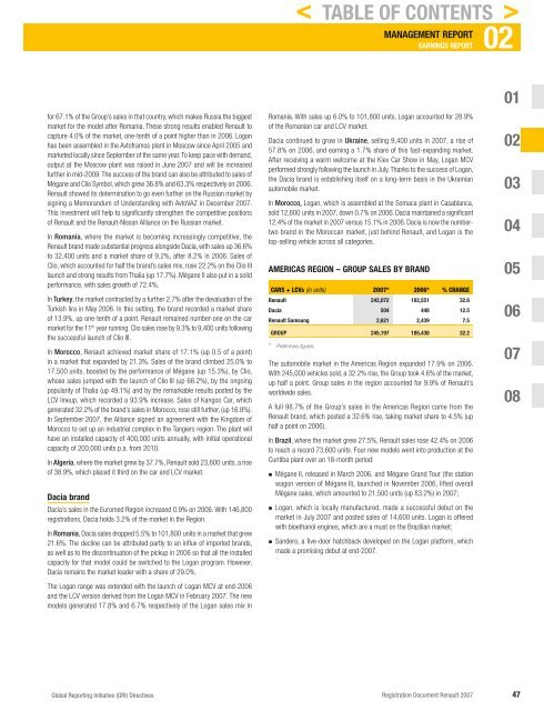 2007 Interactive Registration Document - Renault