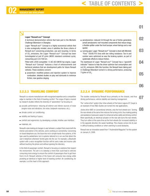 2007 Interactive Registration Document - Renault