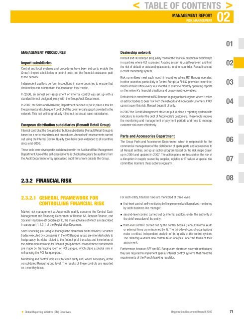 2007 Interactive Registration Document - Renault