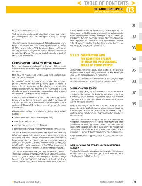 2007 Interactive Registration Document - Renault