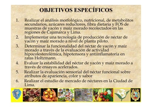 Cátedra CONCYTEC “Productos Naturales y Biocomercio ...