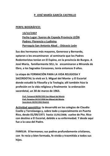 PADRE JOSE MARIA GARCIA CASTRILLO.pdf - Congregación de ...