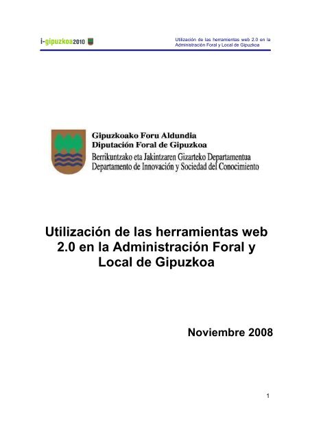 utilización de las herramientas web 2.0 en la ... - Erabat.net