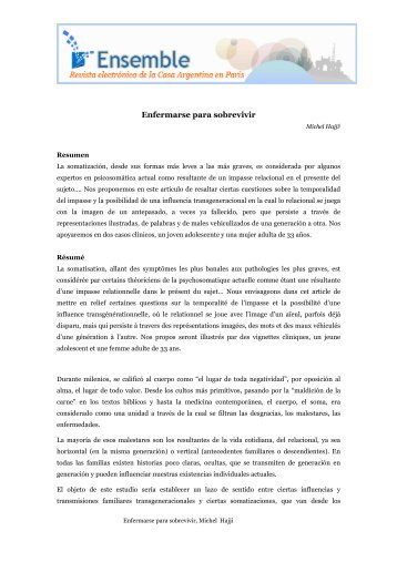 PDF Versión español - Ensemble