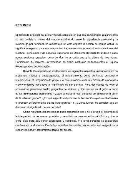 tg huenu mastronardi - de la persona al equipo y del ... - Cursos ITESO