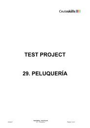 TEST PROJECT 29. PELUQUERÍA