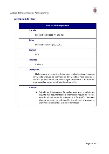 Vivienda - Solicitud de quioscos - Ayuntamiento de Badajoz