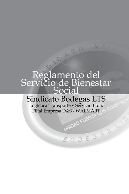 ESTATUTO REGLAMENTACIÓN INTERNA - Sindicato Wal-Mart Chile