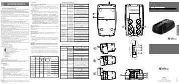 USV5MN0001B (User Manual SV5 RIELLO GB ... - Riello UPS GmbH