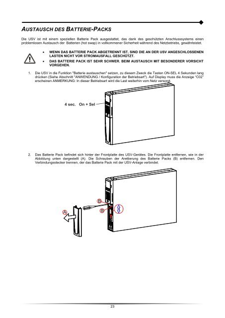 Handbuch - Riello UPS GmbH