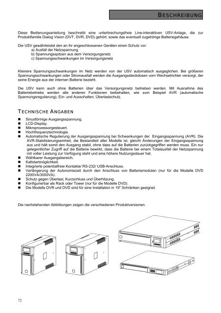 Handbuch - Riello UPS GmbH