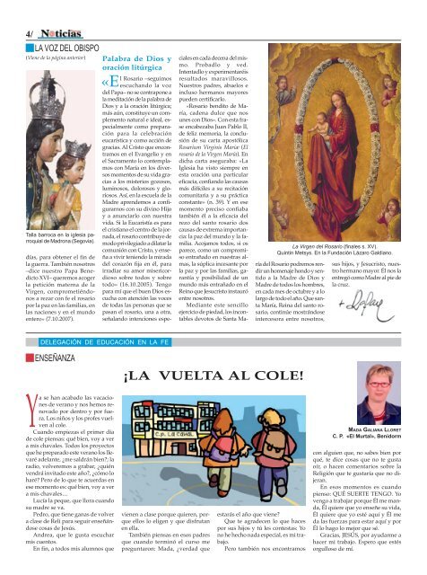 N Ticias Diocesanas - Diócesis de Orihuela-Alicante