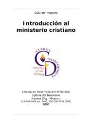 Introducción al ministerio cristiano - Clergy Development