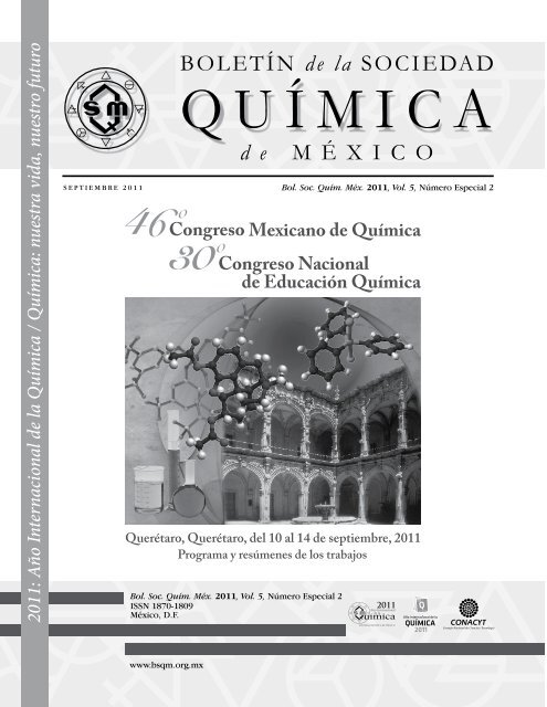 Programa General en pdf Clausura - Sociedad Química de México