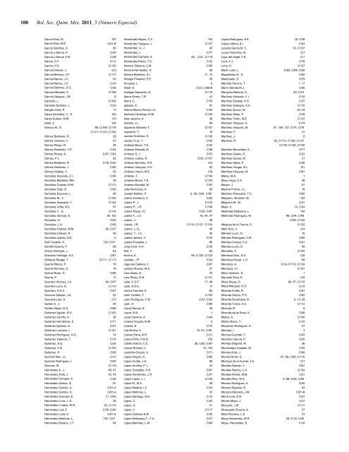 Programa General en pdf Clausura - Sociedad Química de México