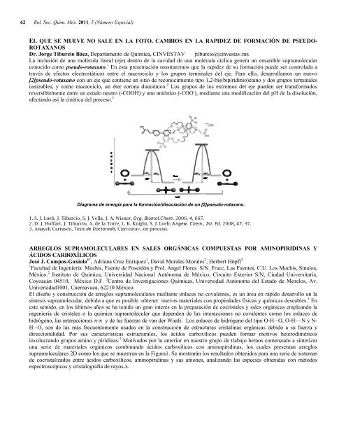 Programa General en pdf Clausura - Sociedad Química de México