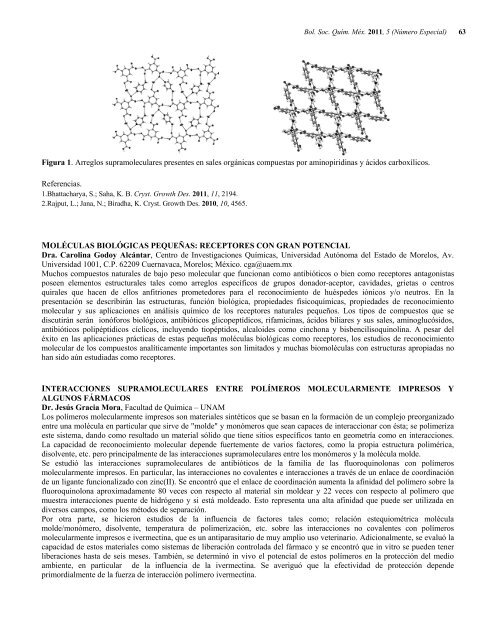 Programa General en pdf Clausura - Sociedad Química de México