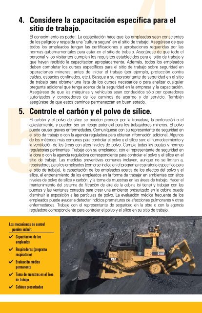 Descargar versión PDF - Caterpillar Safety