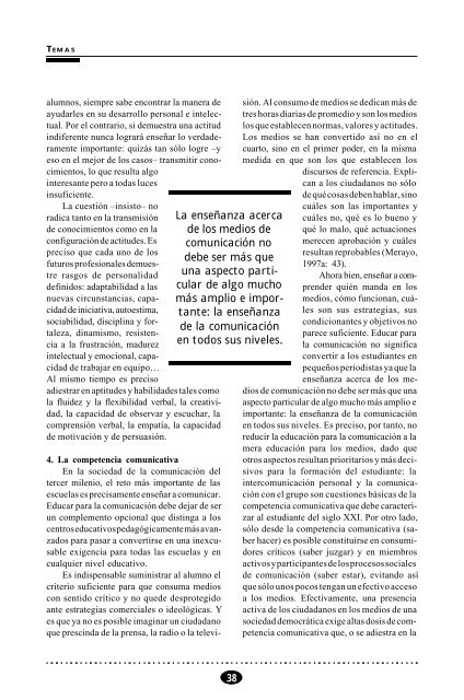 Un nuevo siglo, una nueva comunicación - Revista Comunicar