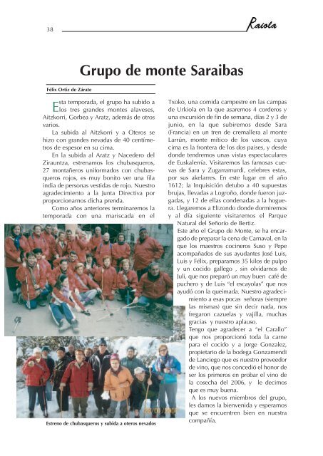 + Descargar revista nº 15 (PDF) - Centro Gallego de Vitoria