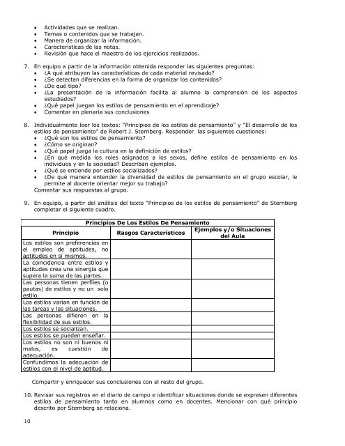 Observación y Práctica Docente II - Escuela Normal Superior