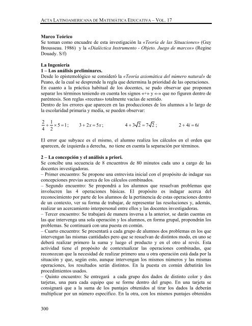 Descargar PDF - Comite Latinoamericano de Matematica Educativa