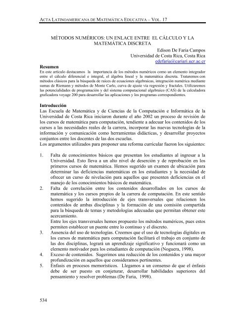 Descargar PDF - Comite Latinoamericano de Matematica Educativa