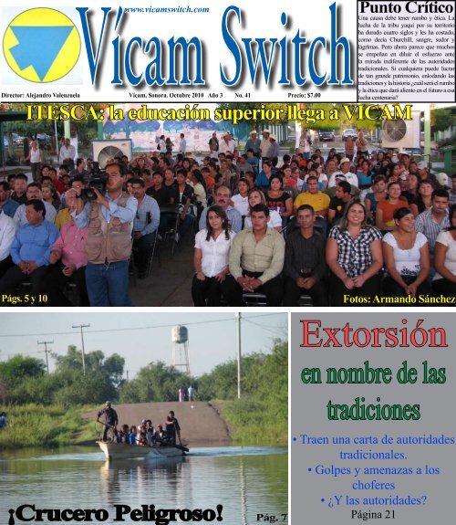 no 41, octubre de 2010 - Vicam Switch